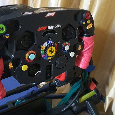 Logitech G29 G923 Mercedes F1 Steering Wheel Mod Addon With LED RPM ...