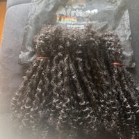 Micro Interloc Curly Tips Loc Extensions 100% Human Hair Interlocked ...