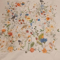 Outlines Floral - Sustainably Made Long Sleeve Tee main image 1