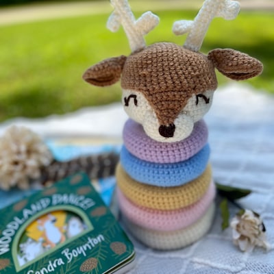 PDF Pattern: Dinosaur Stacking Ring Toy Crochet Pattern - Etsy