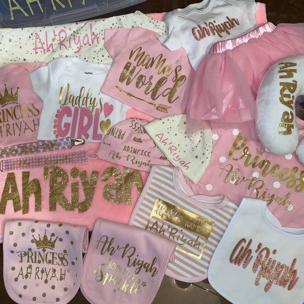 Large Customized Baby Box - Etsy