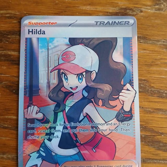 Hilda  White Flare (WHT) #164 Proxy Card - Etsy