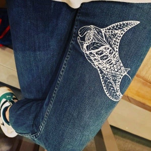 Zentangle Manta Ray SVG, Mandala Manta Ray SVG, Manta Ray