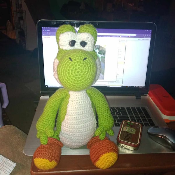 Yoshi Pattern Amigurumi Crochet PDF - Etsy