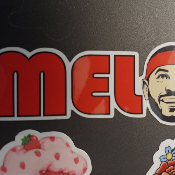 RJ Face Sticker - Etsy