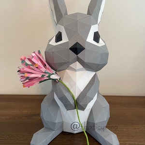 Rabbit-PaperCutting-ページ☆ bunny-easter-rabbit-easter-egg