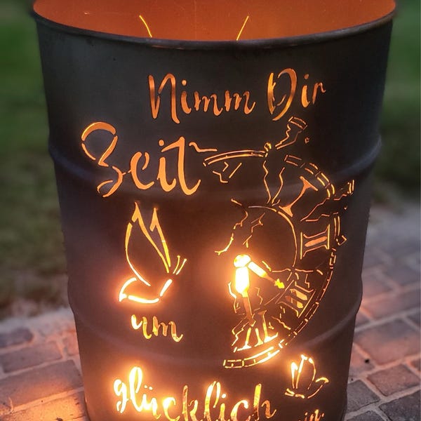 Stilvolle Lfass Feuertonne Motive Ebenbildnull