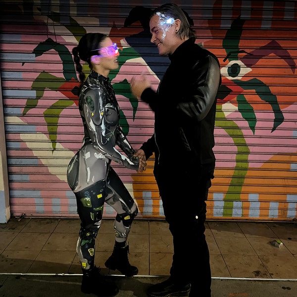 Cyborg Bodysuit: Women's Rave Festival Costume - Etsy