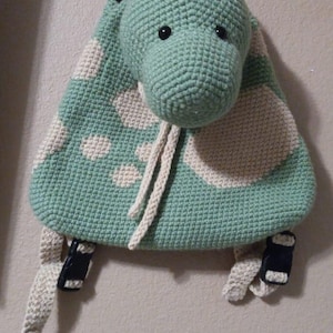 Crochet Pattern for Hippo Backpack. Cute and Practical - Etsy