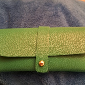 Protezione Occhiali Elegante Yoshi - Custodia Classica Per Occhiali Da Sole, In Vera Pelle Custodia Occhiali Da Sole Pelle Con Disegni