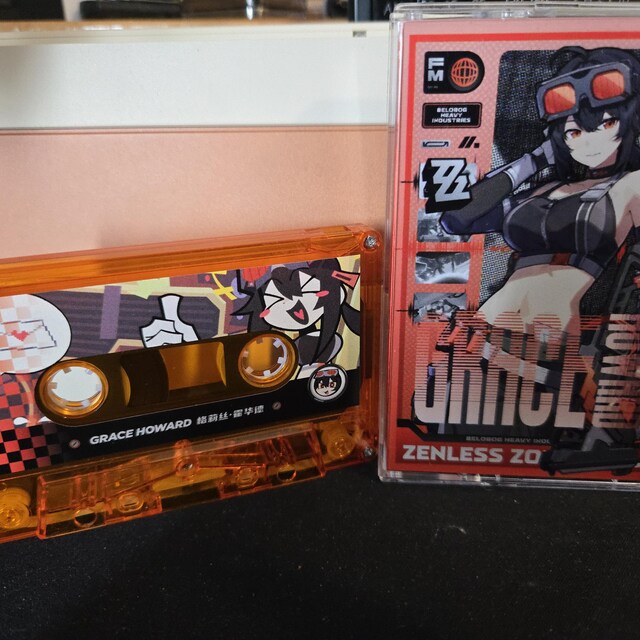 Cassette Tape Zenless Zone Zero - Lycaon, Qingyi, Zhuyuan