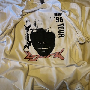 Bjork 1996 Japanese Tour Promo T-shirt Heavy Cotton Size USA Bjork 1996 Japanese Tour Promo T-shirt Heavy Cotton Size USA