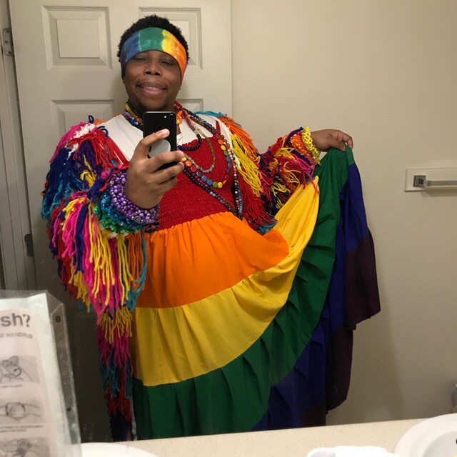 Macdoesit rainbow outfit sale