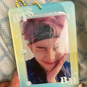 BTS Acrylic Photocard Holder - Etsy