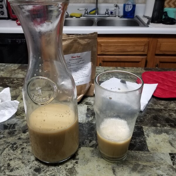 All Natural Thai Iced Tea Kit, Bubble Milk Tea - Etsy