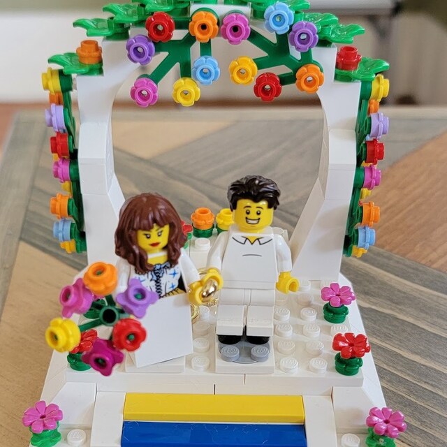 Lego wedding cake topper sale
