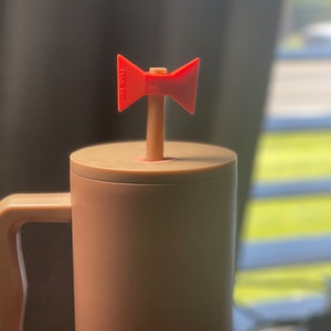 Red Anti-aging Comfort Drinking Straw Tip the Pixie Tip 