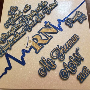 Custom Medical Assistant Graduation Cap Topper Customize the | Etsy