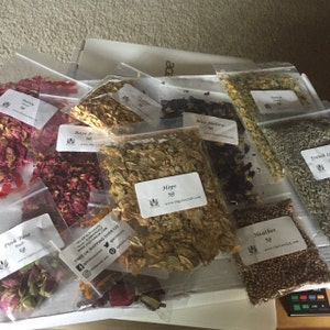 Heather seco té de hierbas flores secas jabón de baño bomba de perfusión Tintura de artesanía