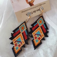 Helen De Lete Orecchini A Triangolo Geometrico 3D In Argento 925, Design Moderno, Ipoallergenici, Regalo Originale - 2