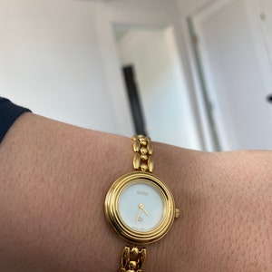 Vintage Gucci Watch Rice Bracelet Links 