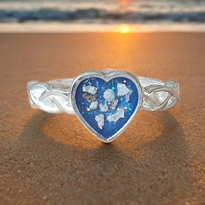 925 Sterling Solid Silver 4mm Wide Edge Core Tunnel Ring, Good for ...