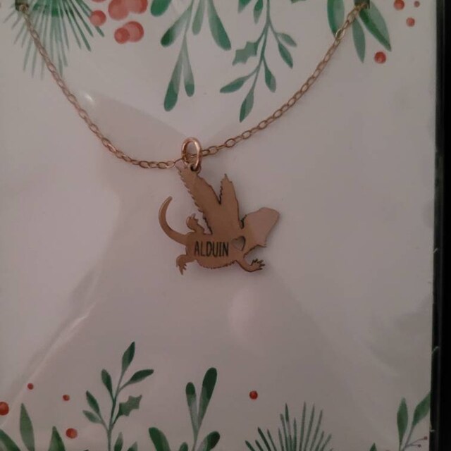 Bearded Dragon Pendant Rutheny Jewelry & Sculpture