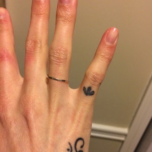 Super Thin Sterling Silver Stackable Rings Silver Stacking | Etsy