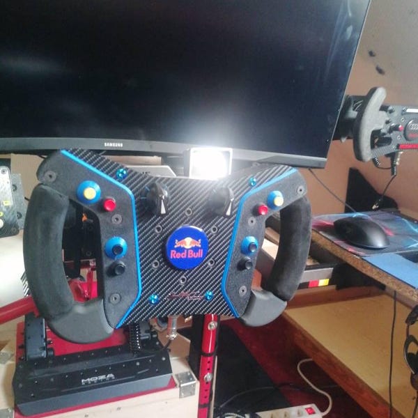 Basic LC Mini. Compact Button Panel for Sim Racing. Free Button ...