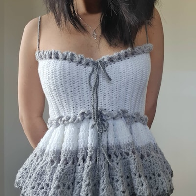 Alexa Top Crochet PATTERN - Etsy