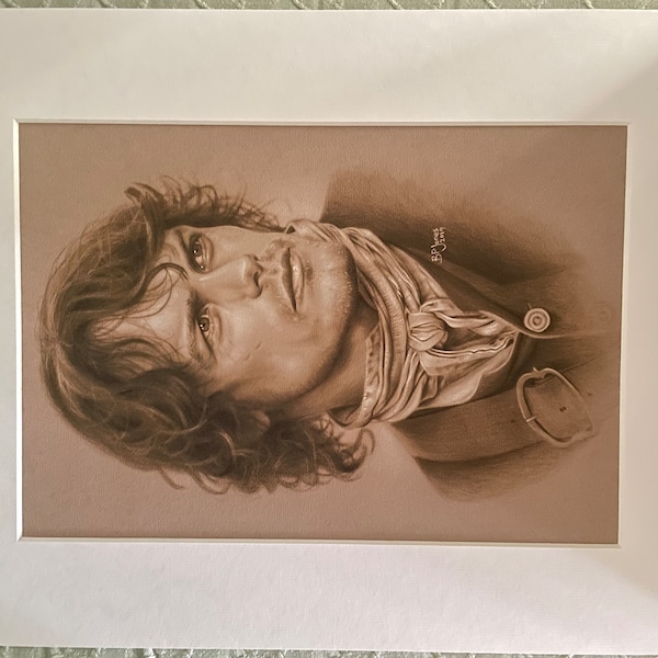 Jamie Fraser Outlander Limited Print - Etsy