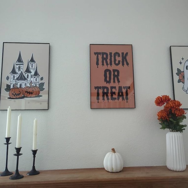 Halloween Art Mega Bundle | Set of 10+ Printables | Vintage Halloween ...