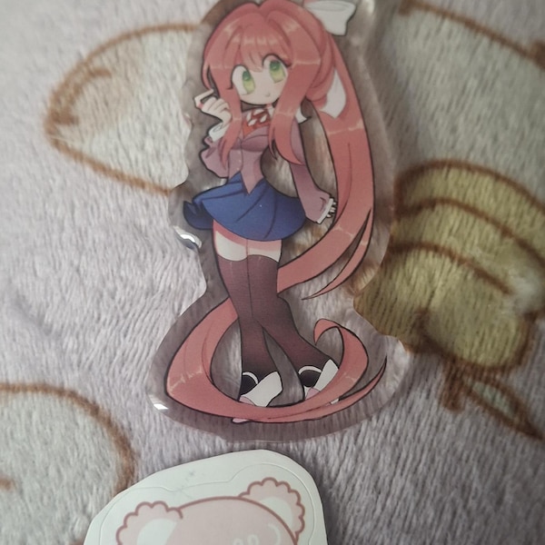 SALE! Doki Doki Literature Club Keychains! || DDLC - Etsy
