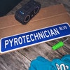 Pyrotechnician, Pyrotechnician Gift, Pyrotechnician Sign, Fire ...
