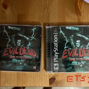 PlayStation - Evil Dead: Hail to the King - Items, Menu, Portrait