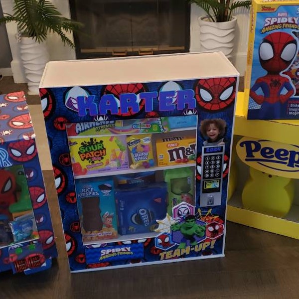 Vending Machine Easter Basket Template and Coin Slot Editable in Vending Machine Easter Basket Template and Coin Slot Editable in