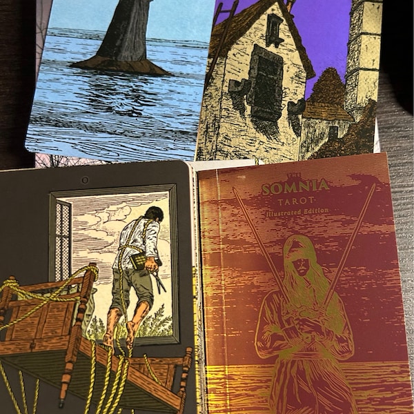 The Somnia Tarot: Illustrated Edition Deck by Nicolas Bruno - 78 Card ...
