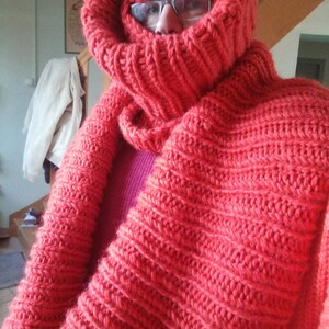 Mohair and Wool Mix Balaclava, Head Warmer, Fetish Balaclava