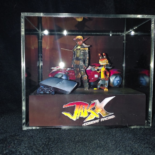 Custom Diorama - Personalized Shadowbox - 3D Videogame - Gift for Gamer ...