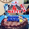 Printable Personalized Train Birthday Cake Topper, Train Birthday Decor ...