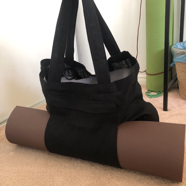 Lyrielle - Elegant Leather Yoga Bag main image 1