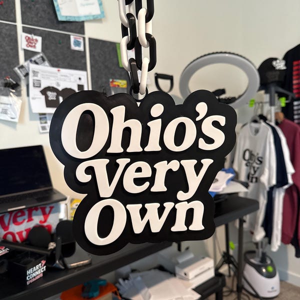 The Ohio State University Buckeyes Script Ohio LED Neon Sign - 18