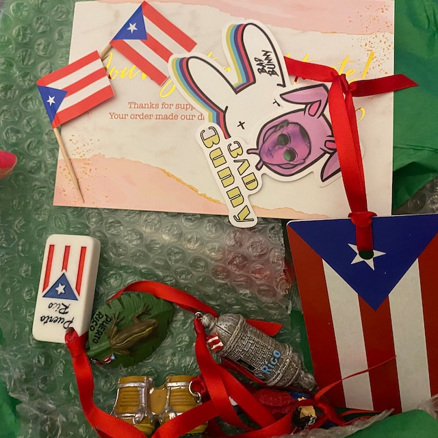 Bandeja Boricua 🇵🇷 Puerto Rico Shaped Storage Container