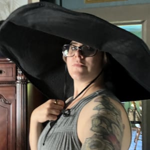 Extra Large Brim Sun Hat, Women's Sun Hat, Wide Brim Summer Hat