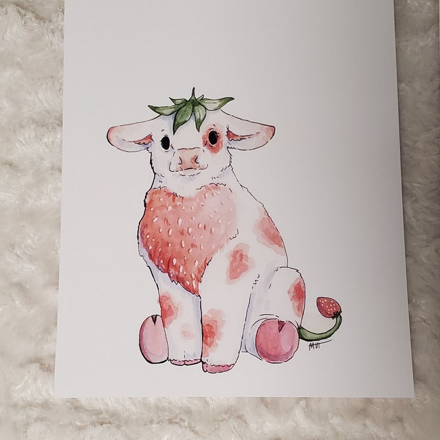 Strawberry Cow Print -  Canada