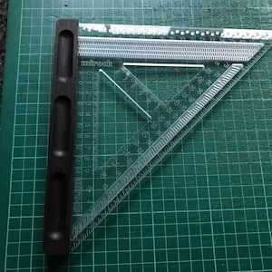 Mirock Square Metric Brass 120mm Nice Gift for Woodworker | Etsy