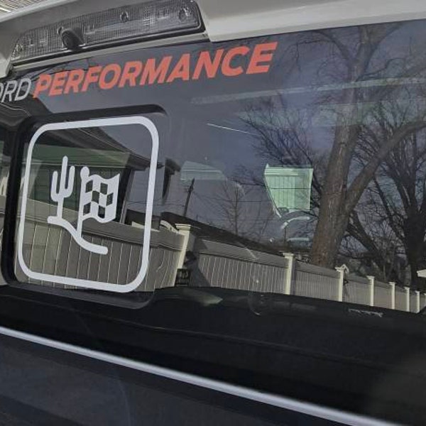 Ford Raptor Baja Mode Rear Window Vinyl Sticker Fits Gen 2 Gen 3 - Etsy