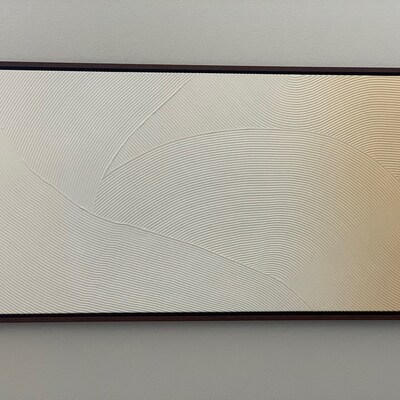 Picture of Oversized Minimalist Painting on Canvas Xxl Wall Art Boho - Etsy