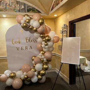 Kit de Décoration de Chambre 'Bride' et Ballons Coeurs Rose Doré -   par Feestwinkel.be - 100% belge - Créations de ballons  - Send-a-Balloon