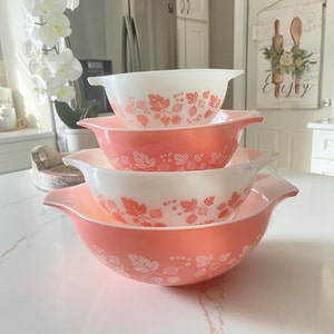 3D Printed Bowl Stands Set Of 3 White 3D Printed Display Stands For Pyrex Cinderella Mixing J 440499